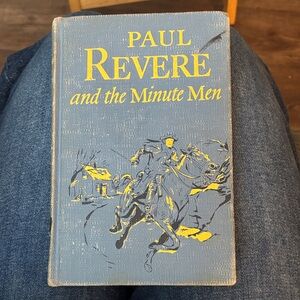 Paul Revere and the Minute Men Book vintage book